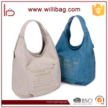 Marke Beliebte Leinwand Frauen Handtasche Canvas Handtasche